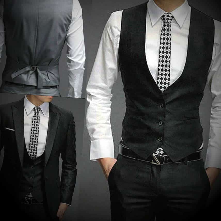 colete social slim fit