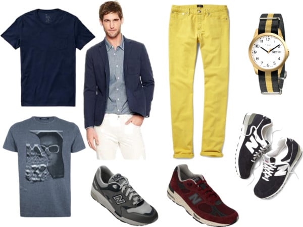 look-masculino-com-tênis-esportivo